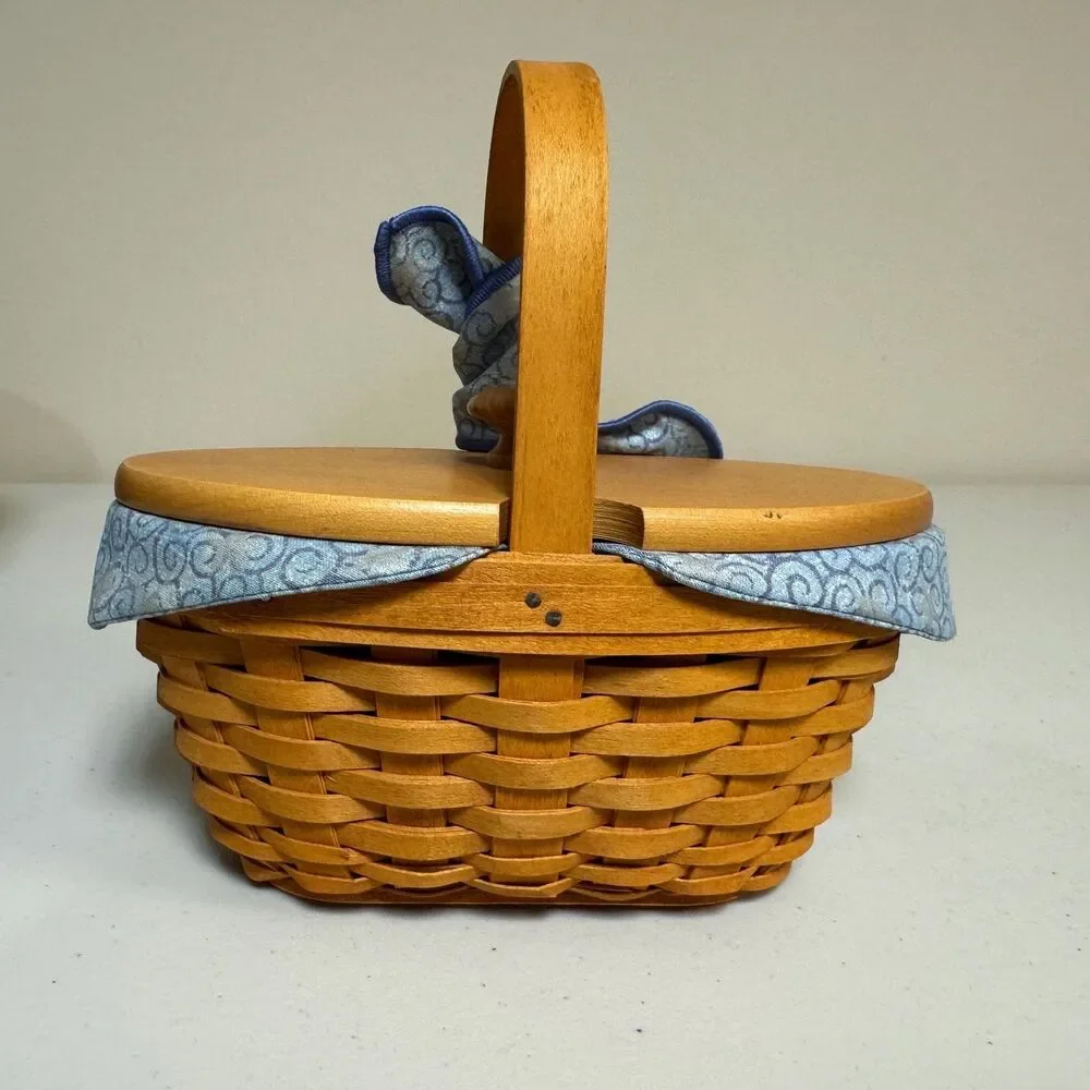 Longaberger 2000 Century Celebration Cheers Basket Liner Star Hang Tag COllect
